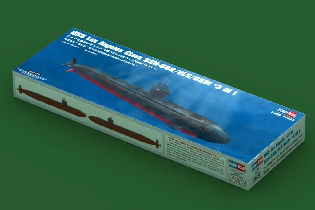 Hobbyboss 1/350 83530 весы USS Los Angeles класс SSN-688/VLS/668I модельный комплект