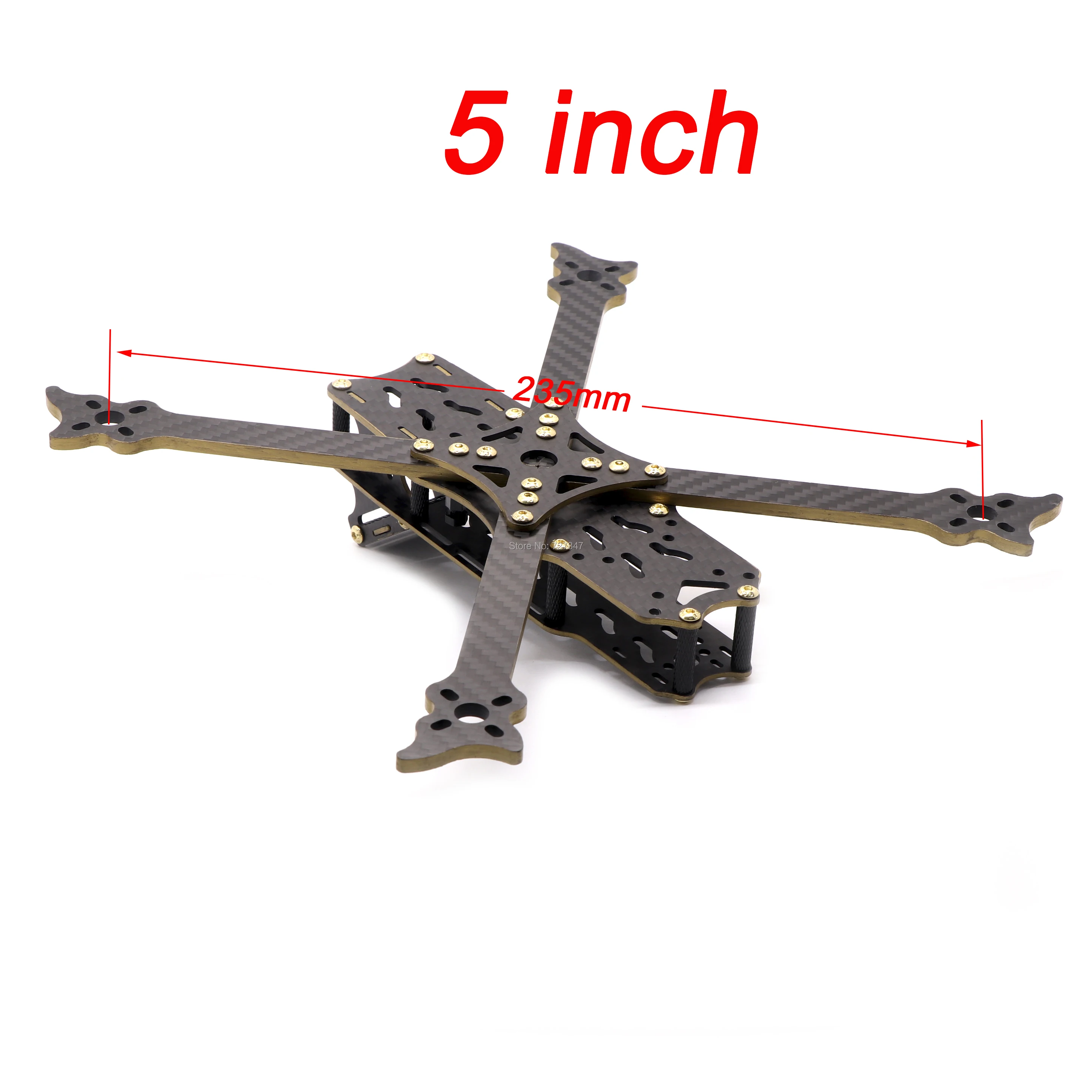 Hover 230 235 мм 5 &quotFPV рама для фристайла с 4 нарукавником В/12 В PDB FPV Racing Drone Quadcopter Frame Kit
