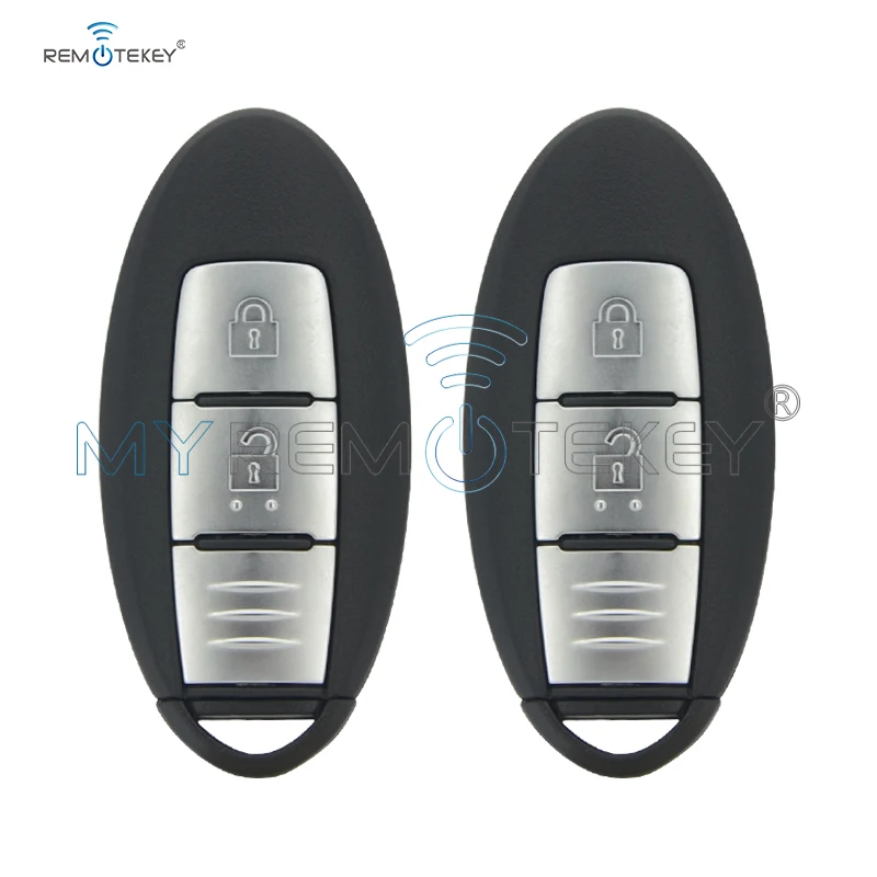 Remtekey 2pcs S18014410 Smart key 2 button 433.9mhz for Nissan Qashqai X-Trail keyless entry key remtekey