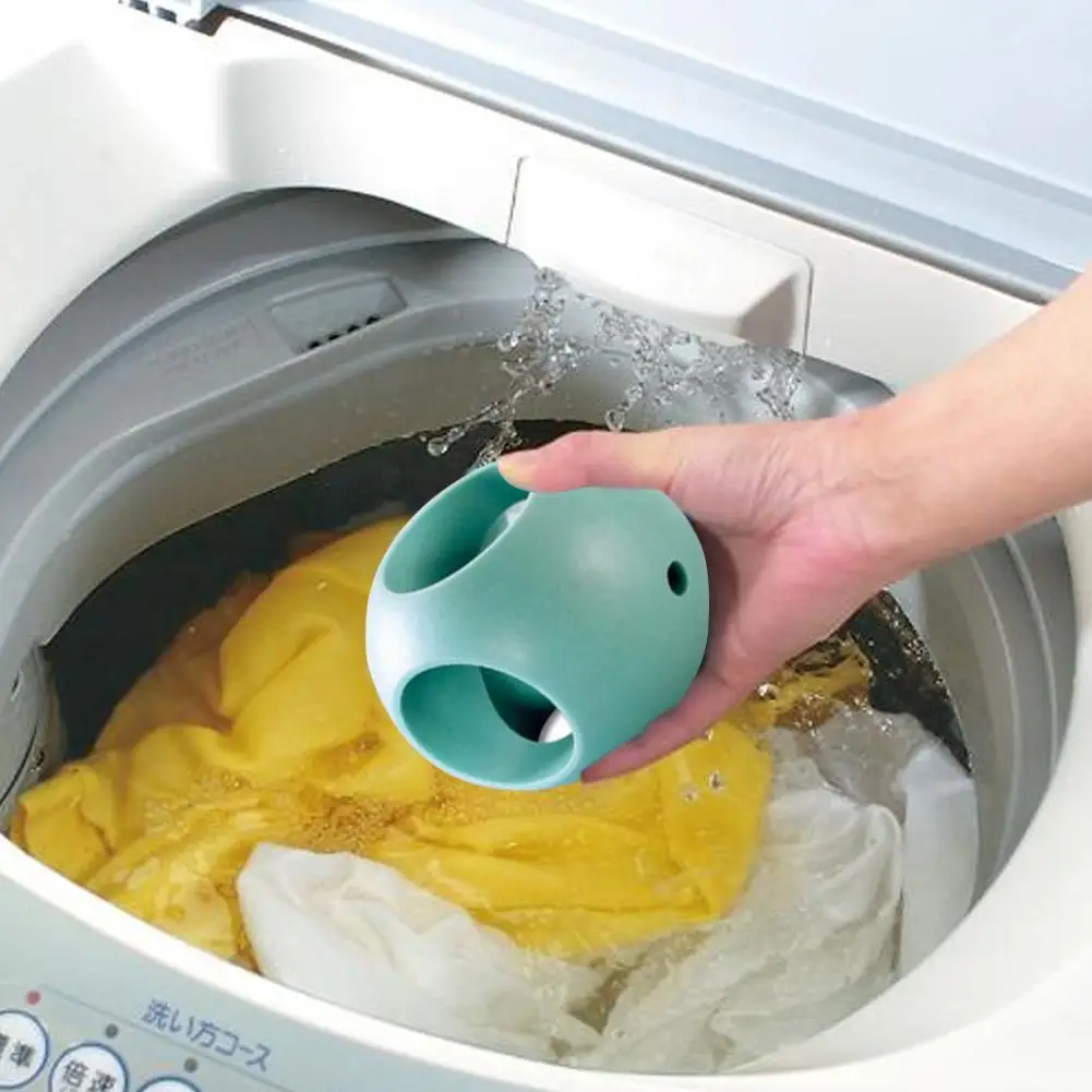

1PC Clean Laundry Ball Anti-Winding Free Washing Powder Strong Decontamination To Stain Environmentally Friendly Laundry Ball