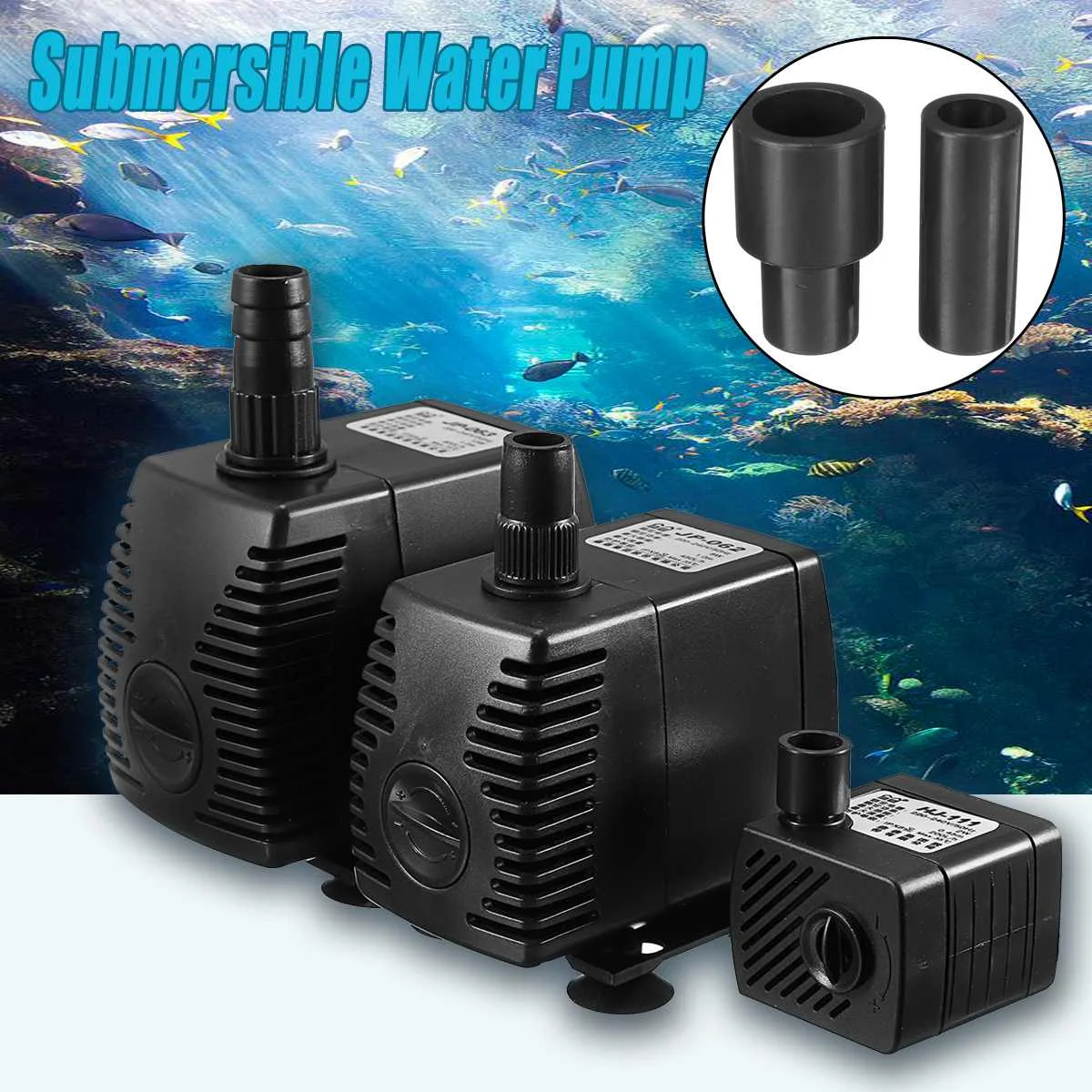 

2/8/10W Adjustable Flow Water Pump For Aquarium Fish Tank Aquarium Pump Submersible Pump To Build Waterscape Water Circulating
