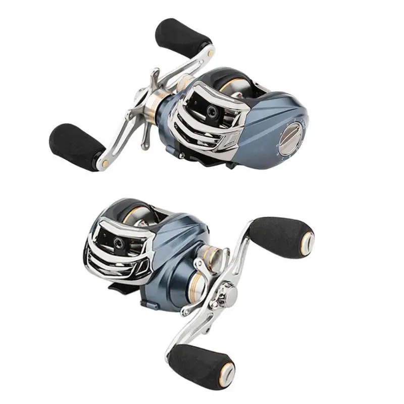 Fishing Reels 9+1 Ball Bearings 6.3:1 Speed Ratio Baitcasting Fishing Reel Metal Spinning Reel Fishing Wheel