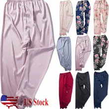 Новинка, женские кружевные штаны для отдыха, легкие пижамные штаны, длинные слики, брюки, одежда для сна, Мягкие штаны для сна