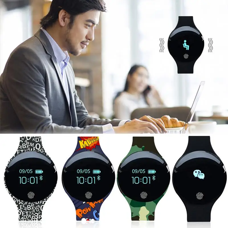 TLW08 Bluetooth Смарт часы для женщин водонепроницаемый Браслет фитнес трекер Браслет SMS QQ педометр спортивные Smartwatch IP65