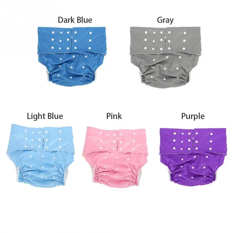 

Washable Adult Pocket Nappy Cover Adjustable Reusable Diaper Cloth Adult Diaper Reusable Waterproof Incontinence Pants tools
