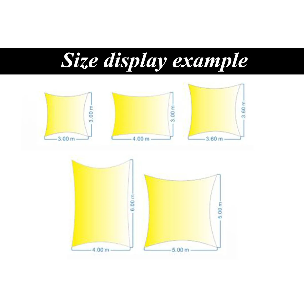Parasol canopie velas de Camping al aire libre Patio de senderismo jardín refugio protección solar paño impermeable 2x1,8/3 /4/5 m gris Parasol canopie velas de Camping al aire libre Patio de senderismo jardín refugio protección solar paño impermeable 2x1,8/3 /4/5 m gris