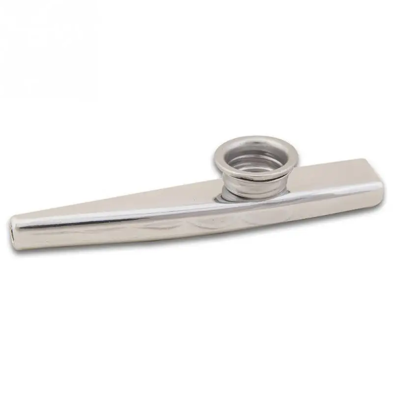 6 Colors/set Simple Design Lightweight Kazoo Aluminum Alloy Metal For Guitar Instrument Music Lovers Instrument 12*2.5cm