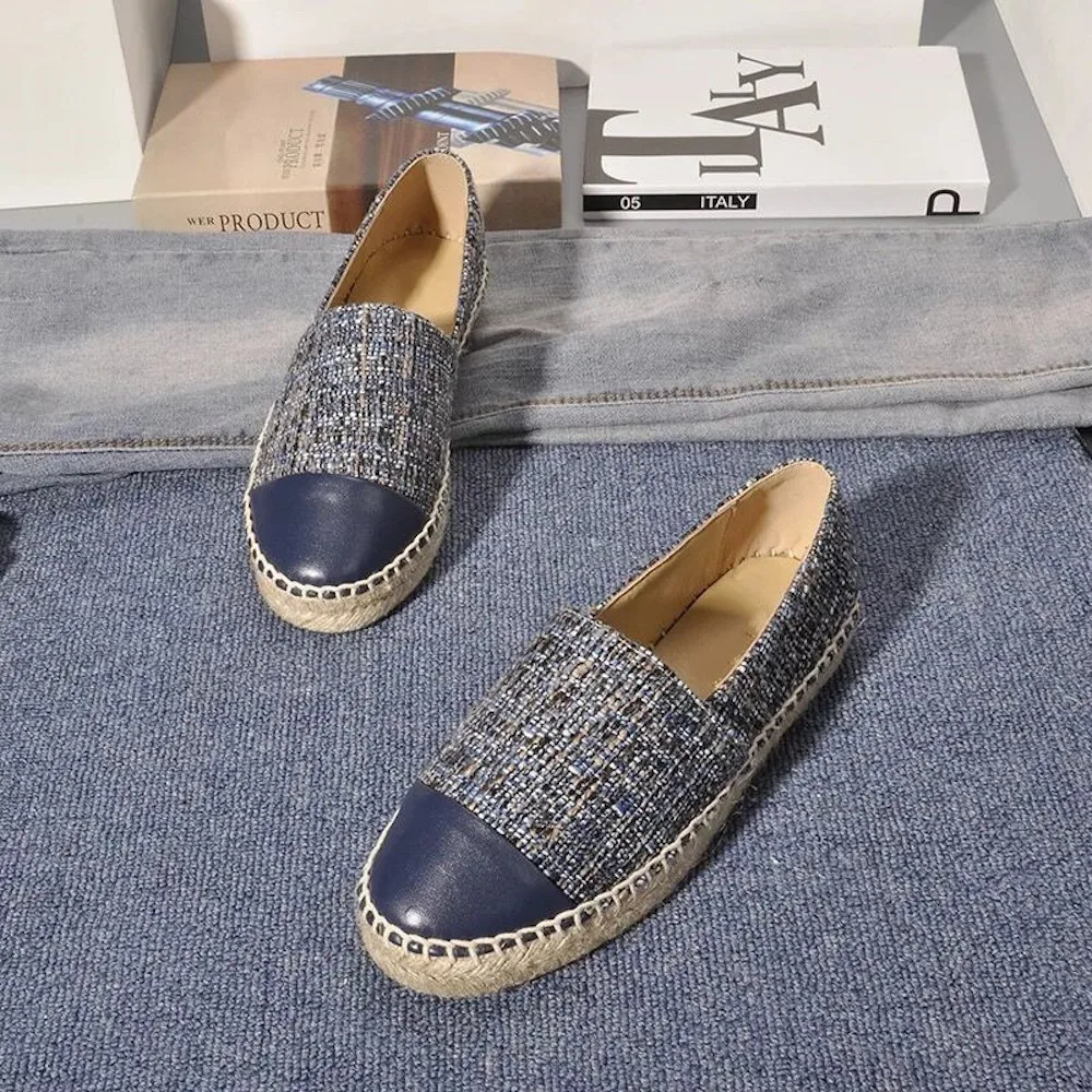 

Women Shoes, Cotton Cloth Round Hat Hot Selling Brand Women Idler Female Espadrilles Women Creepers Fashion Comfort Shoes