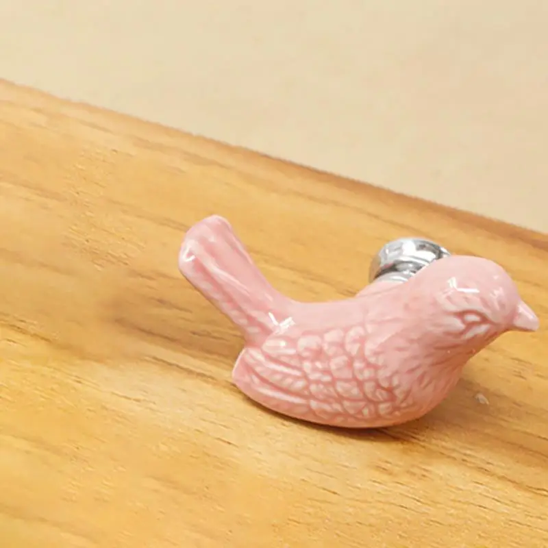 

Children Room Drawer Handles Bird Ceramic Dresser Knob Cute Cabinet Door Handles And Cupboard Knobs