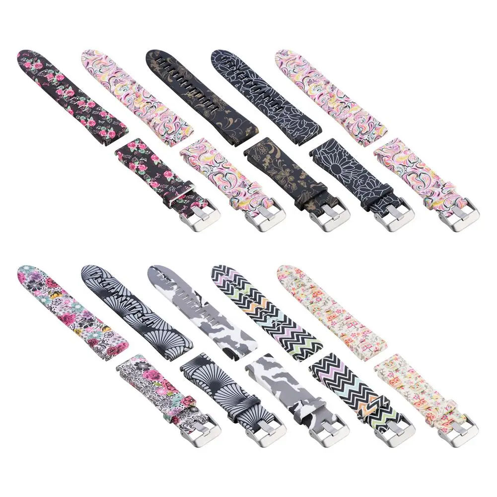 

Colorized Printing Silicone Quick Replacement Wrist Band 20MM For Garmin Fenix 5S Smart Watch Comfortable High Quality Strap