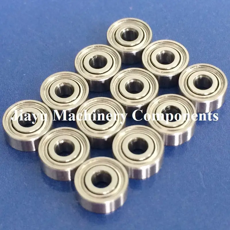 440c Stainless Steel Ball Bearing Bearings MR62zz 4 PCS 2x6x2.5 mm SMR62zz