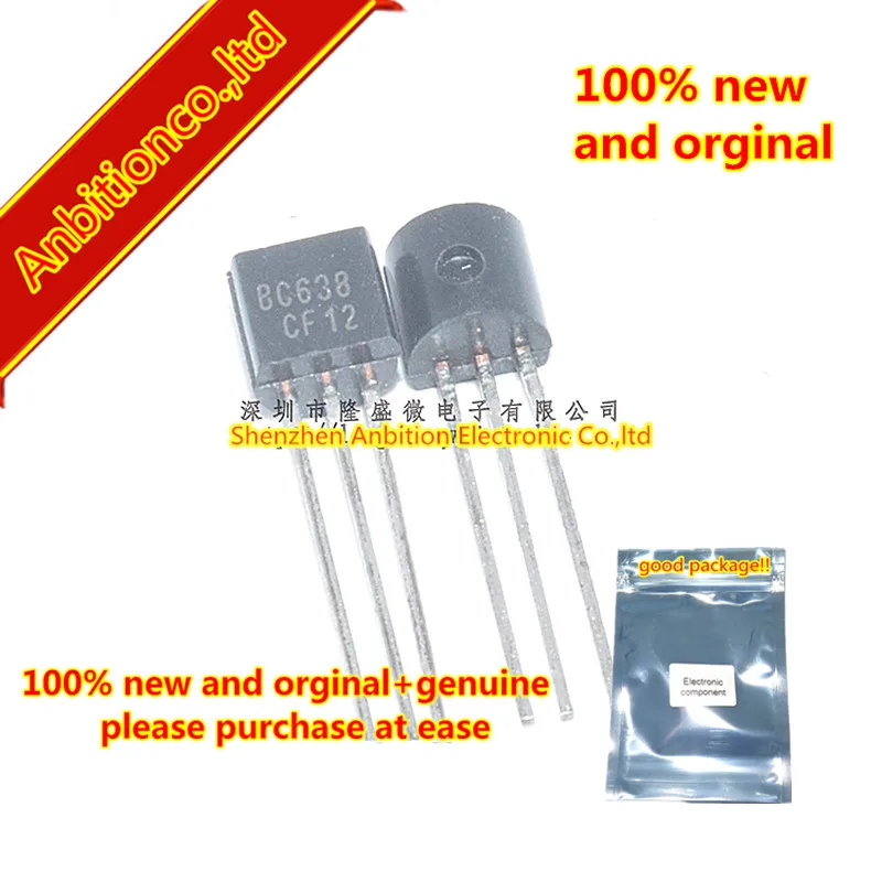 

50pcs 100% new and orginal BC638 TO-92 in stock