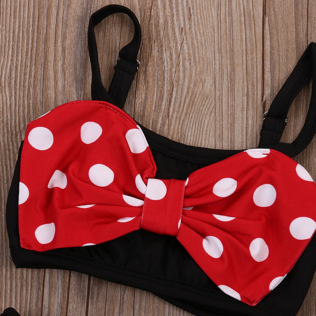 0-5Y Cute Baby Kids Girl Bow-tie Polka Dot Bikini Sets Swimwear Swimsuit Costume Bathing Suit kids clothing set girls clothing set