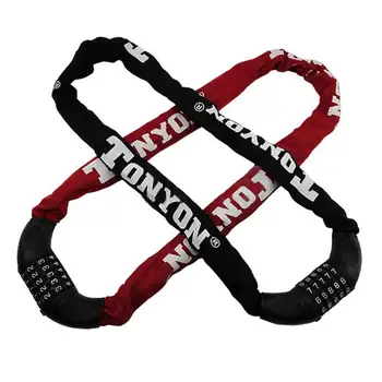 

5 Digit Password Bicycle Lock Security Anti Theft Locks Scooter Bike Motorcycle Moto Combination Password Chain Cable Lock