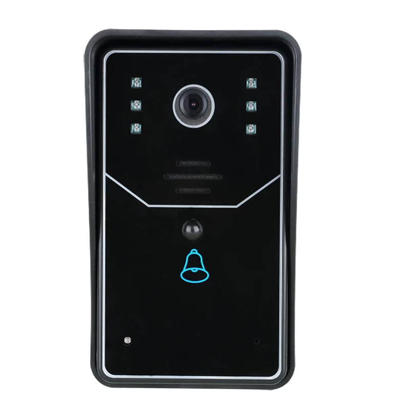 Сенсорный ключ Wi-Fi дверной звонок беспроводной Видео дверной телефон домашняя домофон система IR RFID камера EU Plug-Hot
