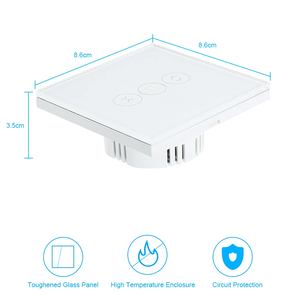 Tuya WiFi занавес переключатель для электрического моторизованного занавеса слепой