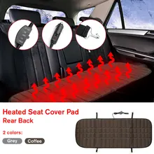 Кофе/серый авто задний Подогрев сиденья с подогревом подушка накладка 12 В 42 Вт автомобильный зимний утеплитель подогреватель сидений Cardriver