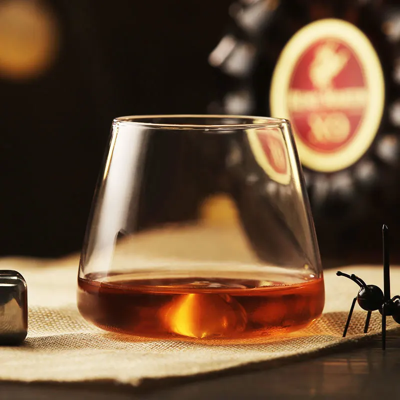 Кубики льда вихревой виски стекло Rock Der Whiskybecher XO Chivas бокал для бренди красного