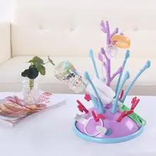 В форме ветви, сушилка для детских бутылочек, бутылочка для кормления, чистящая сушилка для хранения, полка для сосок, бутылка с соской для новорожденных