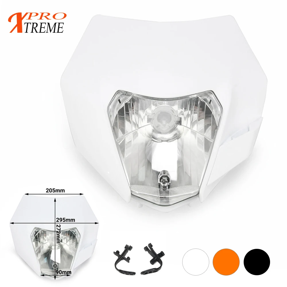 2016 New White Universal Headlights Headlamp For Ktm Exc Sxf Sx Xcf Smr Motocross Enduro Dirt Bike Supermoto huismerk kopen in de aanbieding 2016 New White Universal Headlights Headlamp For Ktm Exc Sxf Sx Xcf Smr Motocross Enduro Dirt Bike Supermoto huismerk kopen in de aanbieding