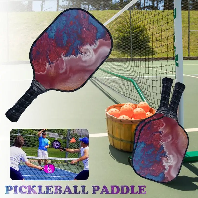 Pickleball Paddle цветной Стеклопластик Beat ракетка сотовая битая ракетка полимерный композитный Pickleball Paddle