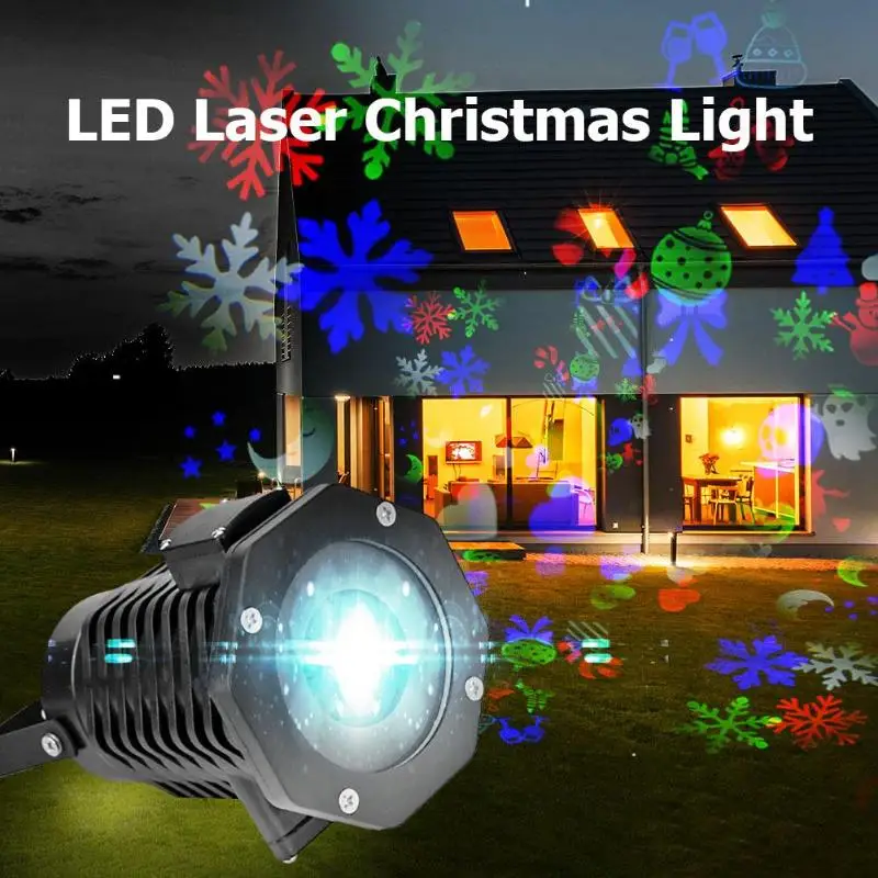 

LED Laser Christmas Light Outdoor Waterproof Projector Landscape Decor Lamp