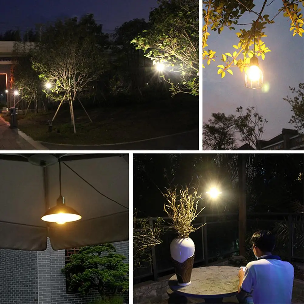 Подвесной светильник на солнечной батарее, ретро абажур, лампа, люстра, водонепроницаемая, для сада, светодиодные подвесные лампы на солнечной энергии для наружного кафе
