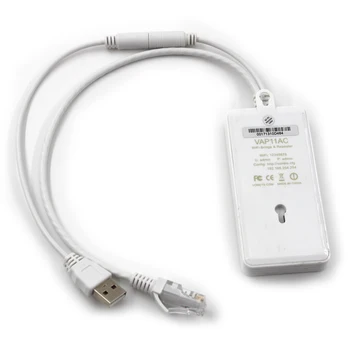 

Vonets Vap11Ac Dual Band 2.4Ghz 300Mbps, 5G 900Mbps 802.11 Ac/N Wireless Portable Wifi Repeater/Bridge For Security Monitoring