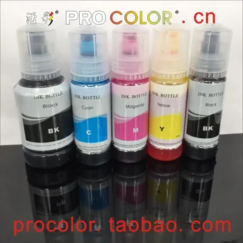 

C13T00Q140 C13T00R140 C13T00R340 C13T00R440 T 105 106 T105 CISS Pigment Dye ink refill kit For Epson EcoTank ET-7700 ET-7750