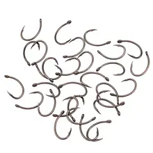 30 шт. из нержавеющей стали рыболовные крючки колючие белый сильный большая игра рыба приманка для тунца рыболовный крючок Размер