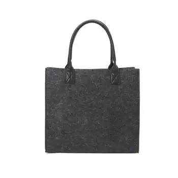 

New Felt Shopping Bag High Quality Strong Storage Bag Simple And Generous Environment Friendly Not Hurt Hands Soft Bag