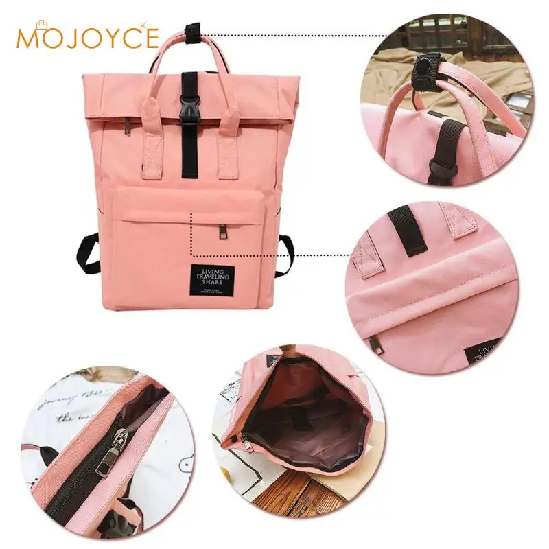  New Women Preppy Large Backpack Canvas Travel Backpack Male Mochila Escolar Girls Laptop Backpack S - 32956929219