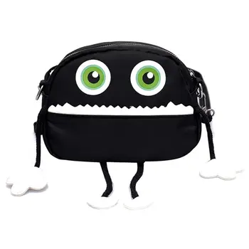 

Funny Cartoon Robot Messenger Bags Casual Shoulder Bag Wrist Strap Handbag Crossbody Bags for Women