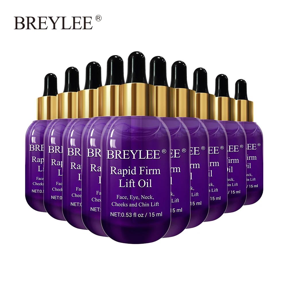 Essential Oils Rapid Firming Lifting Face Essence Oil Massage Facial Serum Skin Care Anti-aging Wrinkles Repairing 10pcs | Красота и