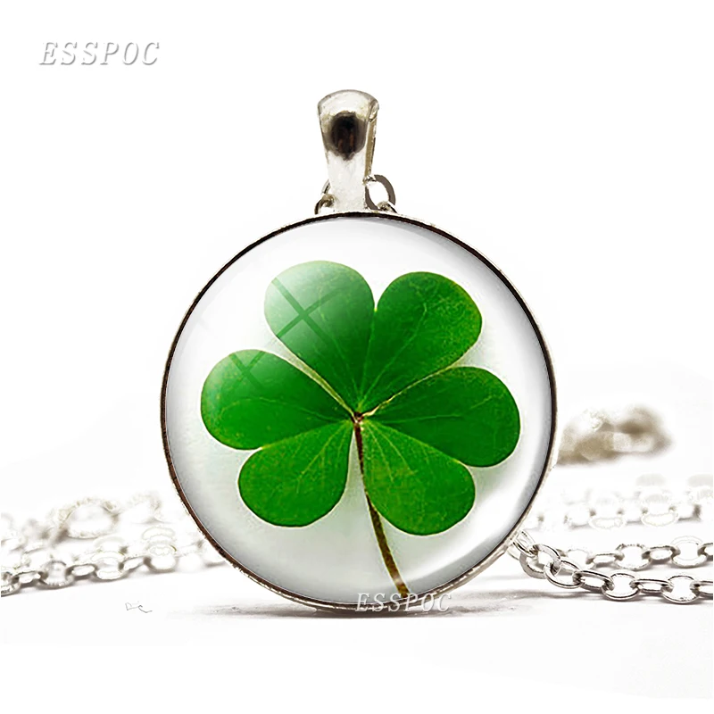 Модные серьги с крючком в виде четырехлистного клевера Shamrock Женские аксессуары