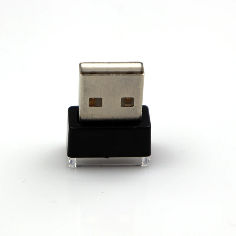 Автомобильный атмосферный светодиодный мини USB прикуриватель, декоративные огни, лампа с usb-разъемом для домашнего ноутбука, powerbank