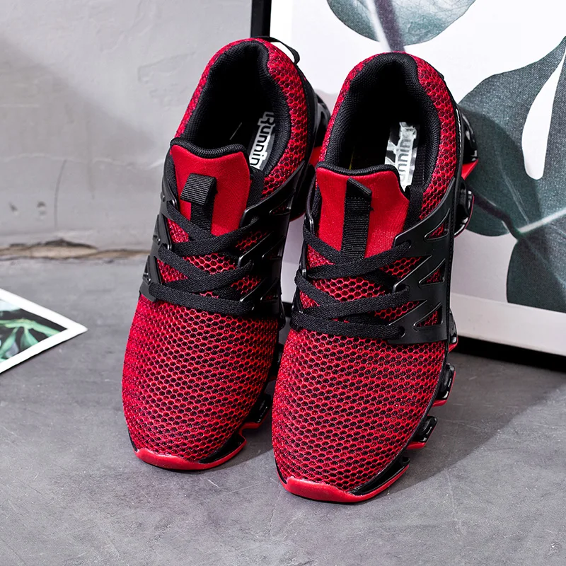 

2019 Summer New Flyknit casual shoes Men Mesh Breathable Sports Running Shoes male High Quality walking sneakers tenis shoes