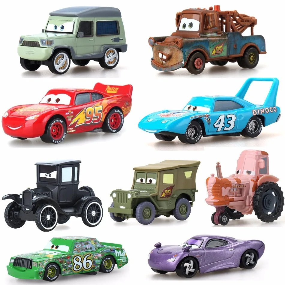 Disney Pixar Cars 3 Молния Маккуин Джексон Storm Mater Мак дядя грузовик, отлитый под давлением Металл МАЛЬЧИК обучающие игрушки для детей