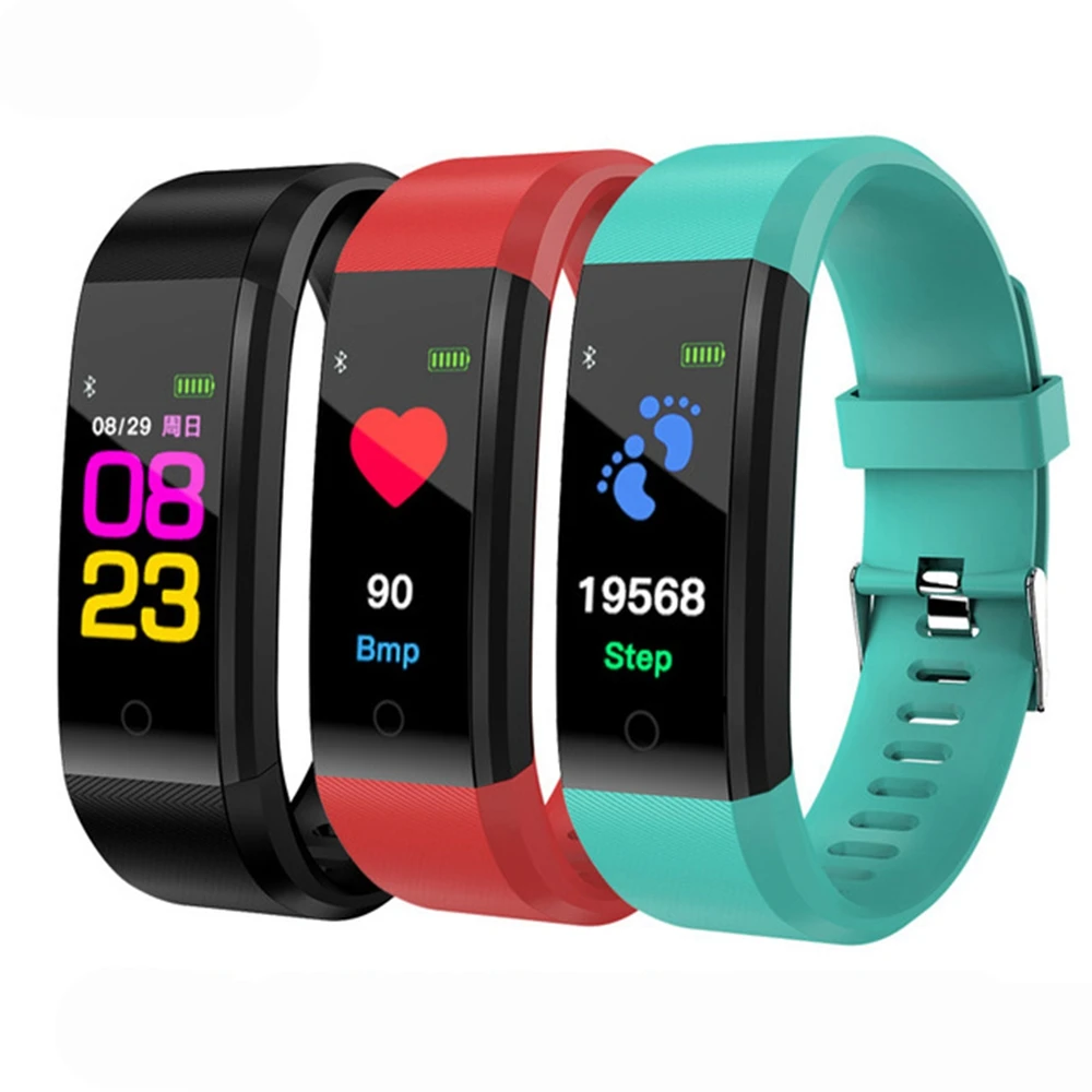 

B05 Smart Band 0.96Inch TFT Color Display Smart Bracelet Heart Rate Blood Pressure Monitor Sport Watch Men Women Fitness Tracker