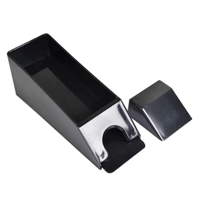 

Playing Cards Dealing Shoe Light Durable Transparent Black Plastic Playing Card Dealer Holds 1 - 6 Decks