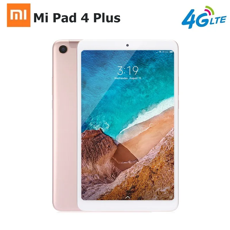 

Xiaomi Mi Pad 4 Plus 4G Phablet 10.1 inch MIUI 9.0 Snapdragon 660 4GB64GB/4GB128GB Facial Recognition Double Cameras Dual WiFi