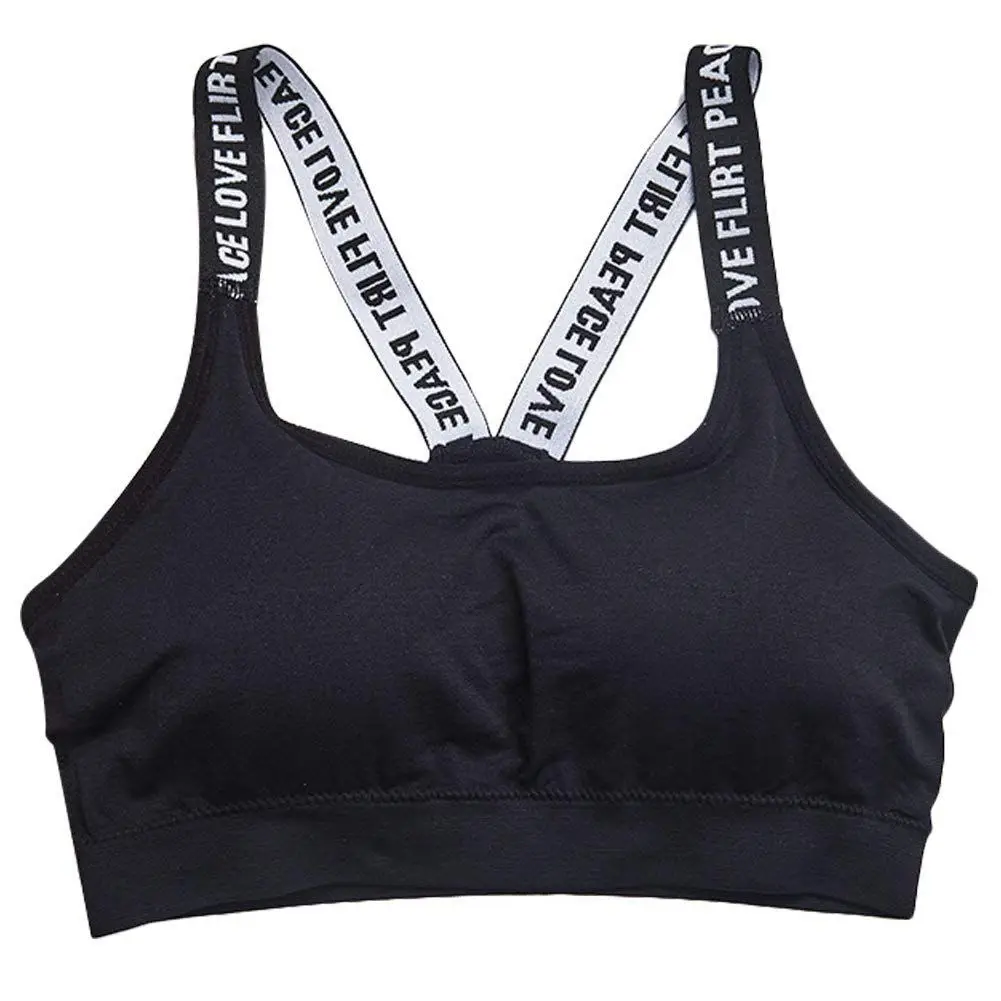 

Sports bra sweat fast drying antibacterial deodorant yogaware fitness ladies white