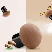 Новая Грибная основная пуховка губка слоеная мягкая основа слоеная Влажная и сухая Нескользящая ручка сохраняет руки чистыми для подарка красоты