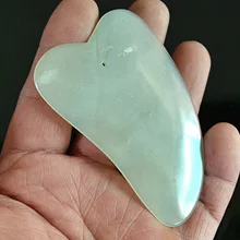 Розовый кварц для лица нефрит натуральный камень ролик Красота массаж инструмент массажер для лица Уход за лицом инструменты