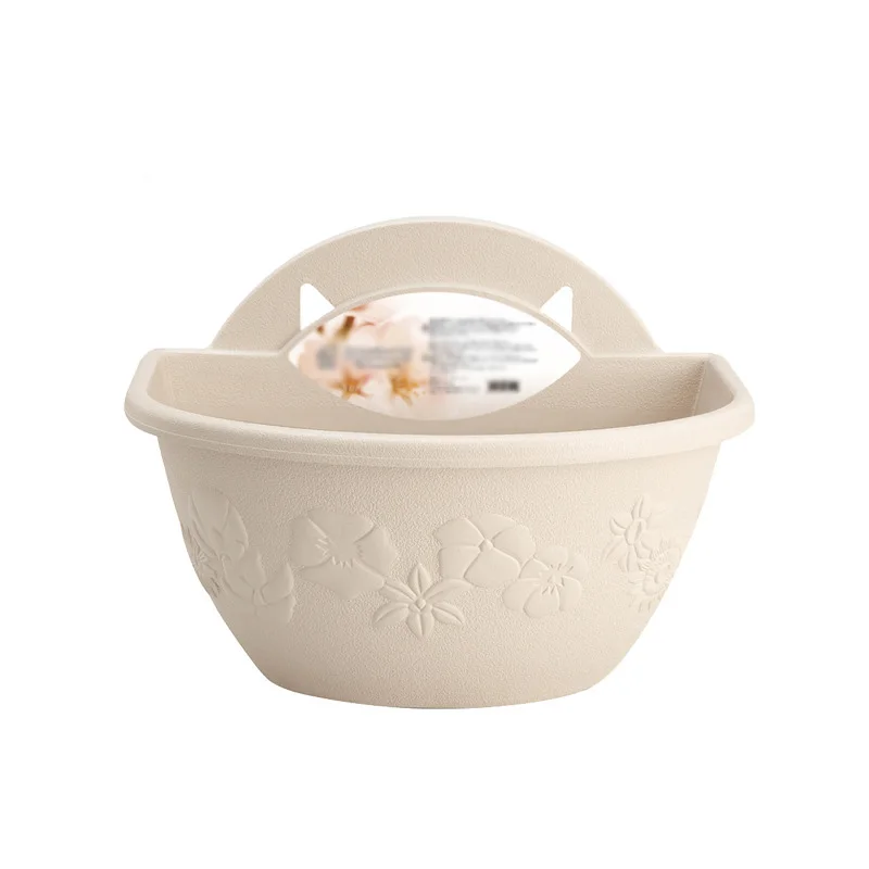 

Wall Flower Basket Flower Balcony Pots Planter Hanging Baskets Plant Pot