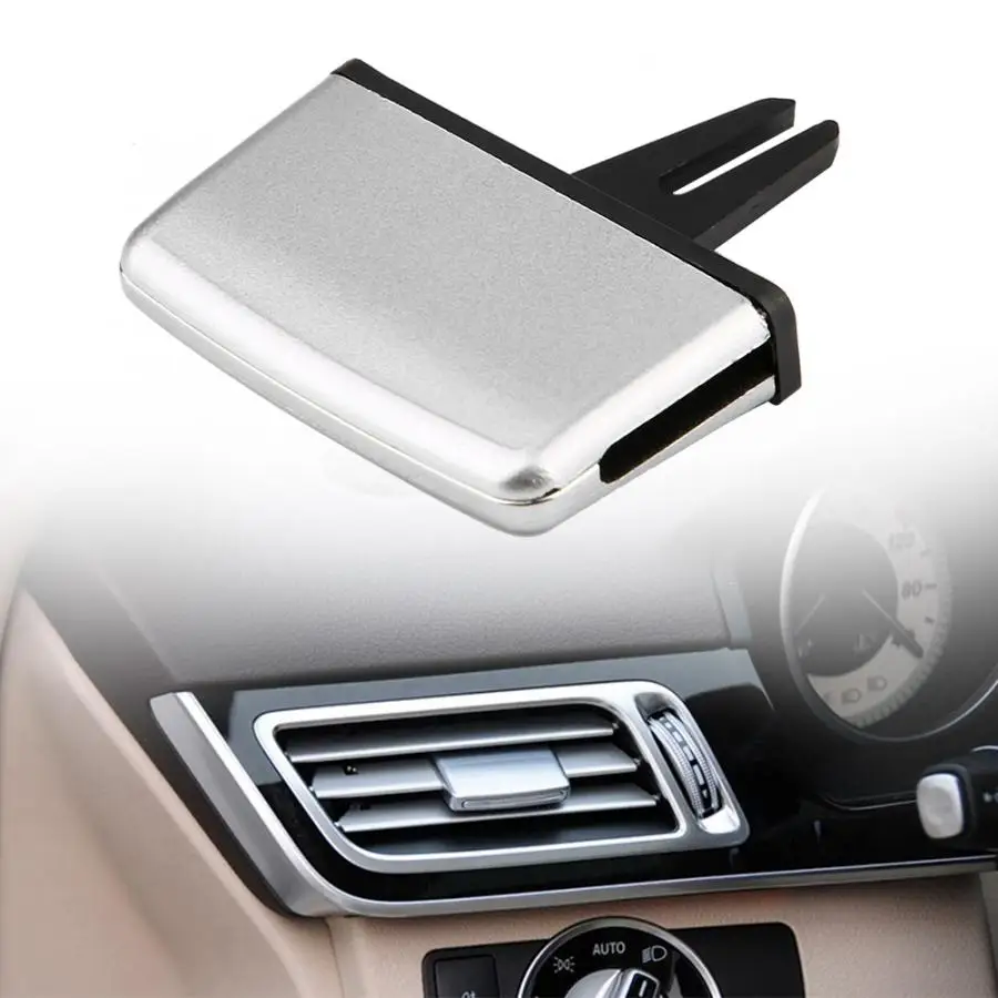 

Front A/C Air Conditioning Vent Outlet Tab Clip Repair Kit for Mercedes-Benz W207/W212 E260 Silver Car Styling Accessories