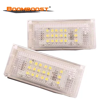 

Fit for BMW 3 Series E46 2D M3 1998-2003 2pcs/lot 3528SMD Tail Light Assembly License Plate Light Lamp 18LED Bright White