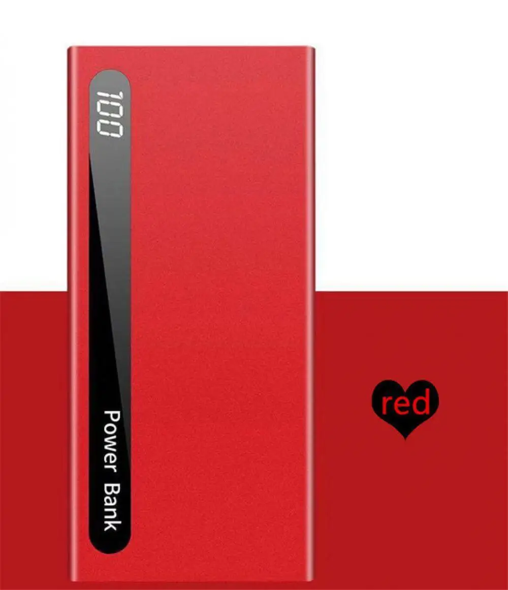 Ультра th 20000 mAh PowerBank мобильный телефон внешний аккумулятор портативный двойной USB