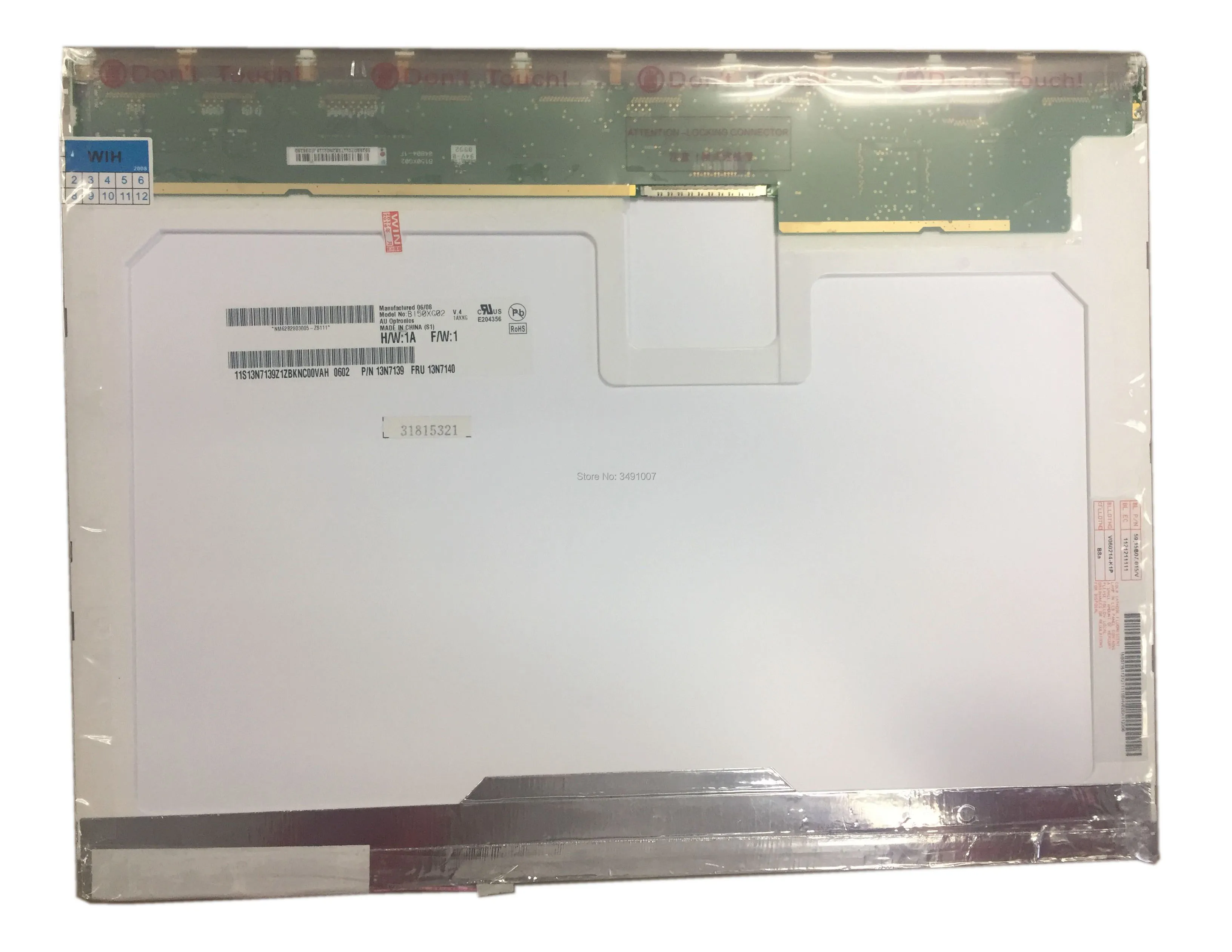 ЖК-экран для ноутбука B150XG02 V.4 подходит LP150X05 LP150X09 B150XG08 B150XG01 N150X3-L09 L07 L08 30PIN |