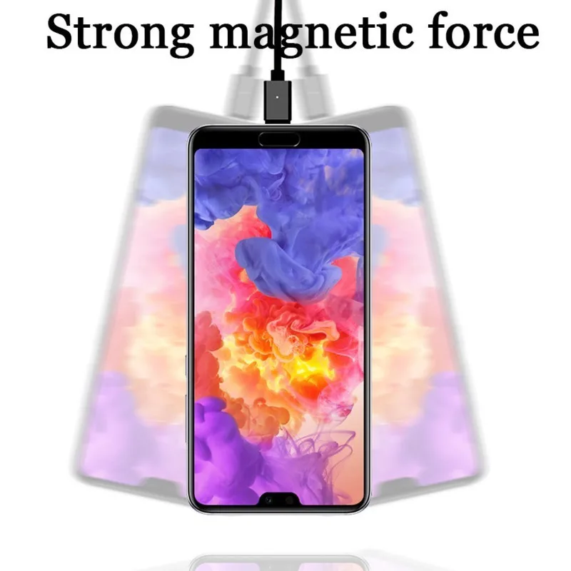 Wsken Магнитный кабель USB Type c для Samsung S9 Huawei P20 Xiaomi mi8 Быстрая зарядка магнит C TypeC